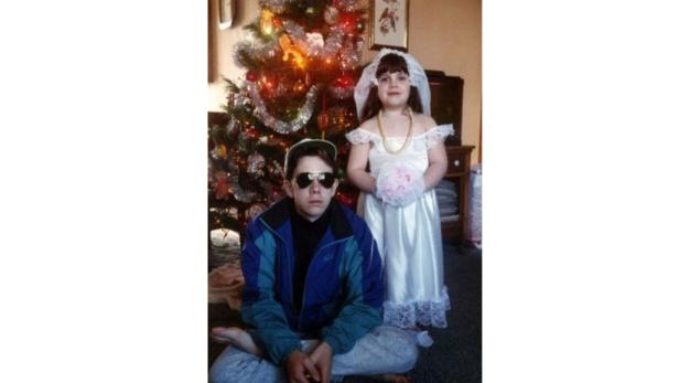 Verrückte Familien-Fotos zu Weihnachten