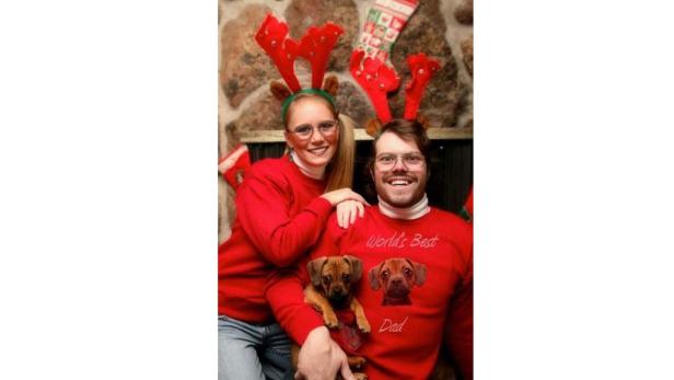 Verrückte Familien-Fotos zu Weihnachten