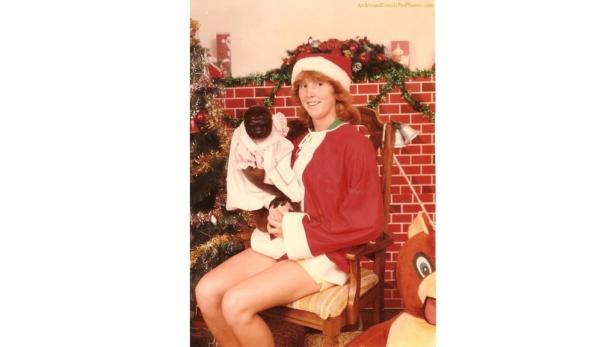 Verrückte Familien-Fotos zu Weihnachten