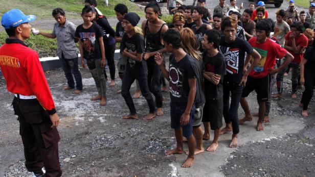Punks in Indonesien unerwünscht