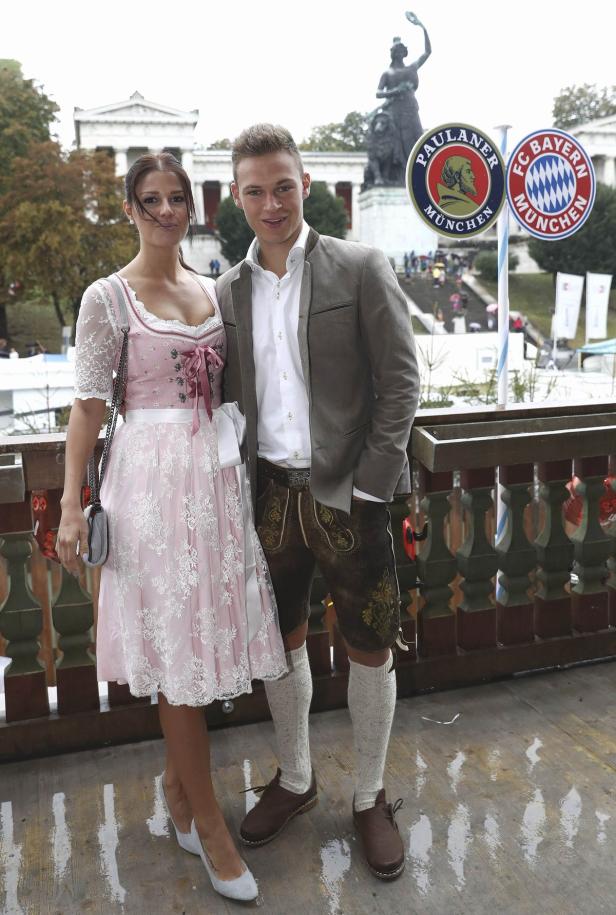 Bayern-Stars trösten sich auf der Wiesn