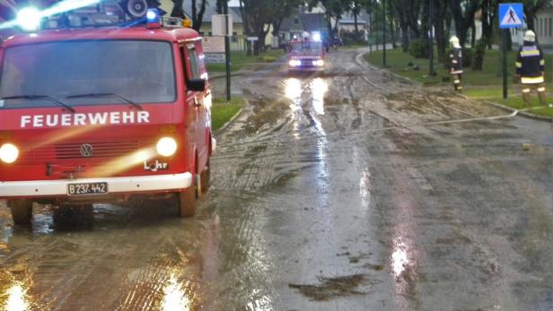 Unwetter hielt Feuerwehren im Burgenland auf Trab