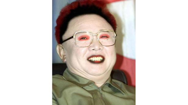 Kim Jong-Il im Photoshop