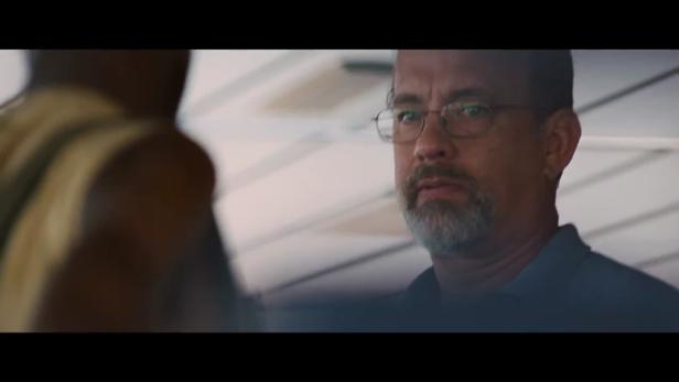 Tom Hanks in einer Szene aus dem Film „Greyhound – Schlacht im Atlantik“.