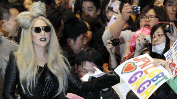 Lady Gaga "verschenkte" iPads