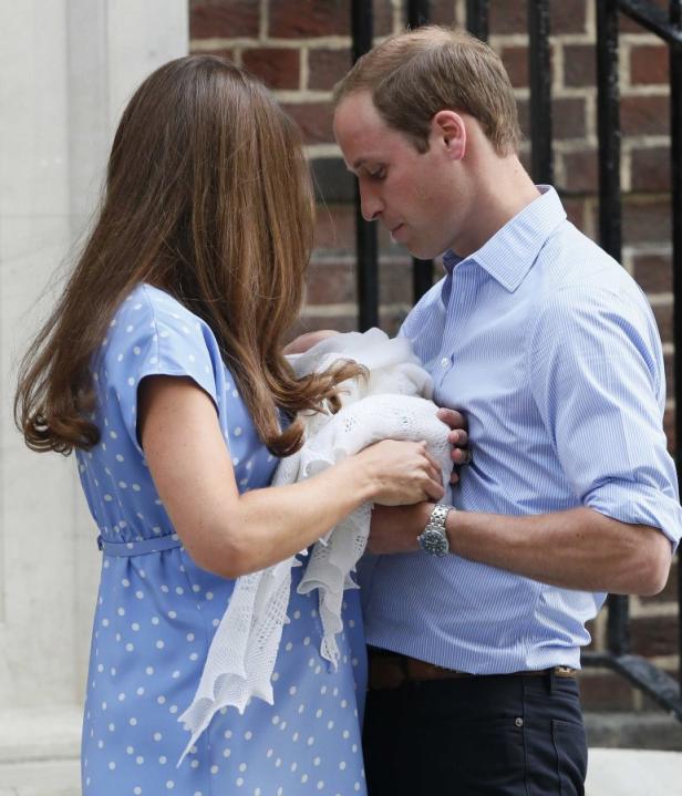 William & Kate zeigen ihre Tochter