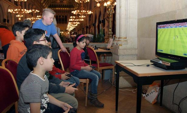 Spiele und Bühnenspaß