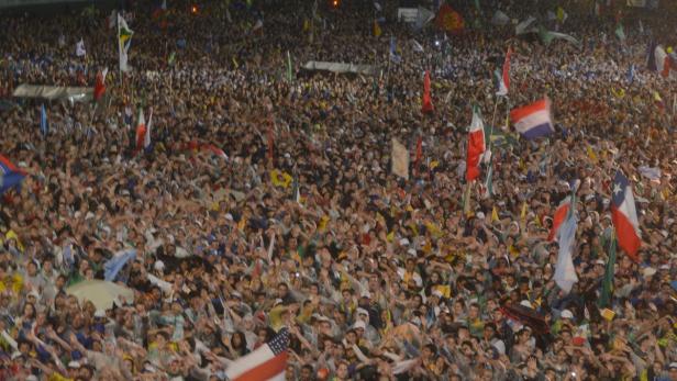 Hunderttausende feiern mit dem neuen Papst