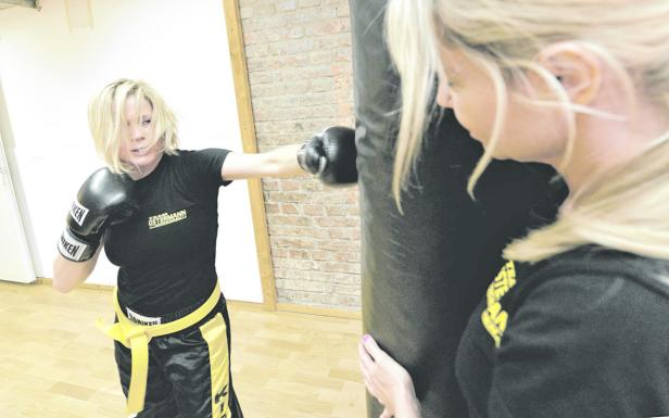 Johanna Setzer: Fit und munter mit Kickboxen