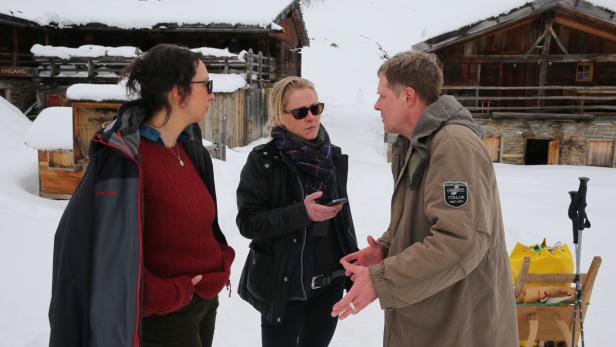 "Schuld" oder: Schmäh im Schnee