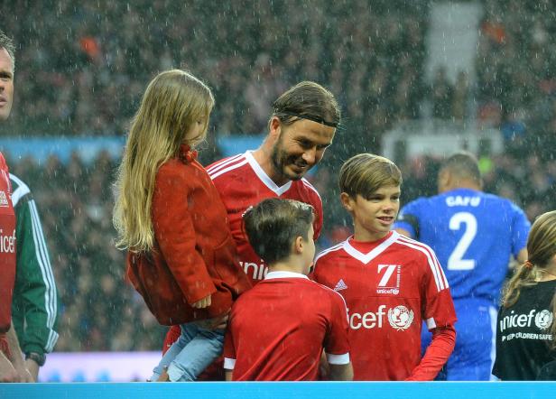 Wenn die Beckhams kicken ...