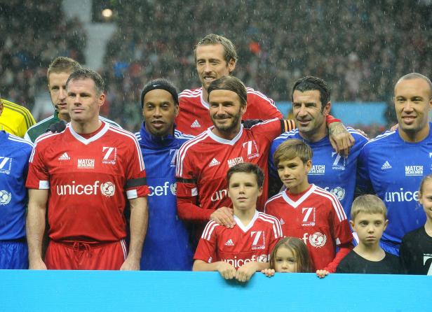 Wenn die Beckhams kicken ...