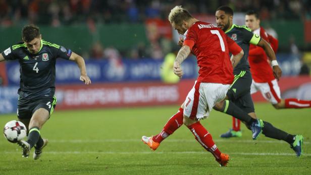 Österreich erkämpft Punkt gegen Wales