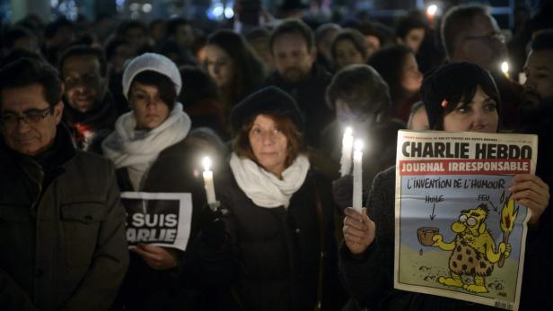 "Je suis Charlie": Solidarität weltweit
