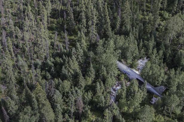 Flugzeugwracks mit schönen Geschichten