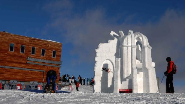 Eine Fabelwelt im Schnee