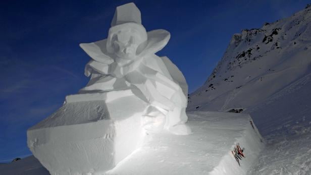 Eine Fabelwelt im Schnee