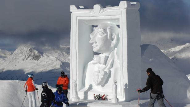 Eine Fabelwelt im Schnee