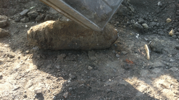 Die Bombe wurde auf einer ÖBB-Baustelle gefunden