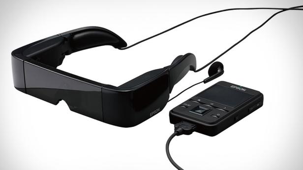 Epson-Videobrille erzeugt 8,1 Meter Bild