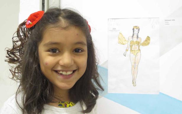 Kreative Mode-Designs aus Kinder- und Jugendhand