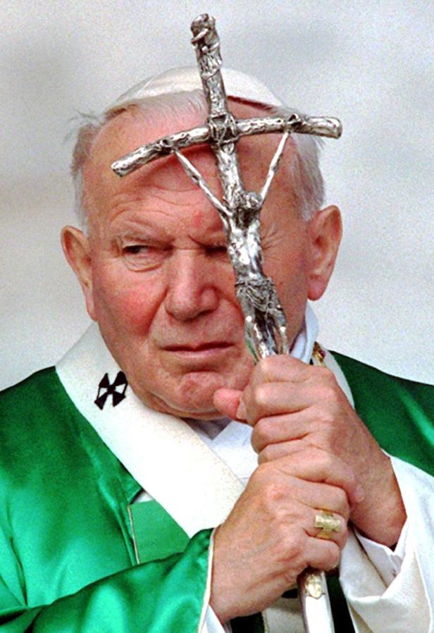 Karol Wojyla im Jahr 1996.