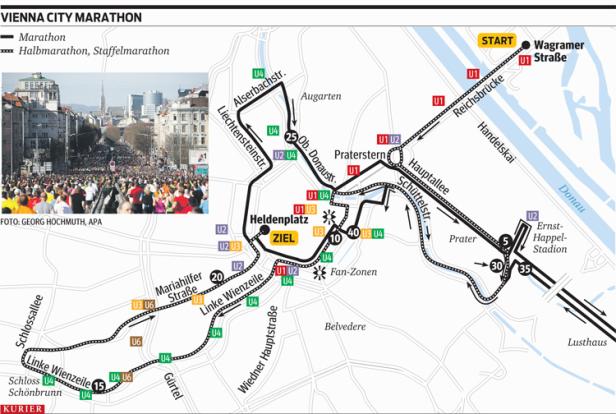 Wien-Marathon: Organisatoren setzen zum Endspurt an