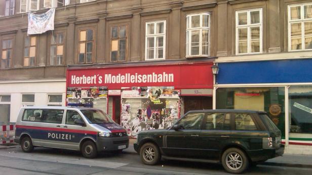 Wieder Hausbesetzung in Wien-Neubau