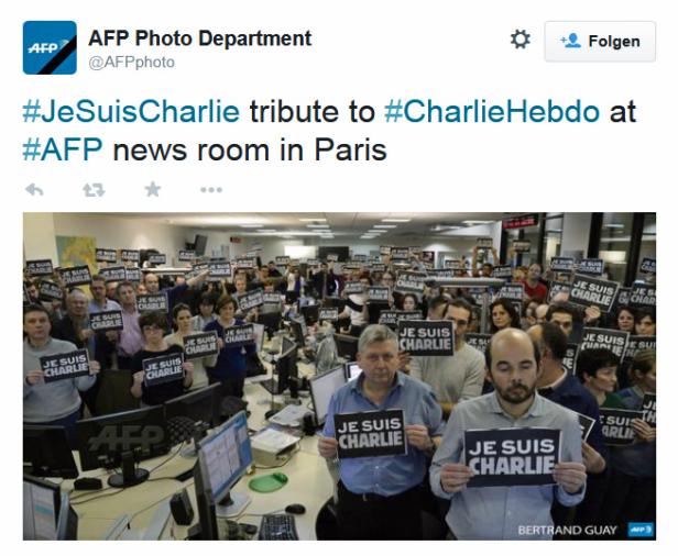 "Je suis Charlie": Ein Slogan geht um die Welt