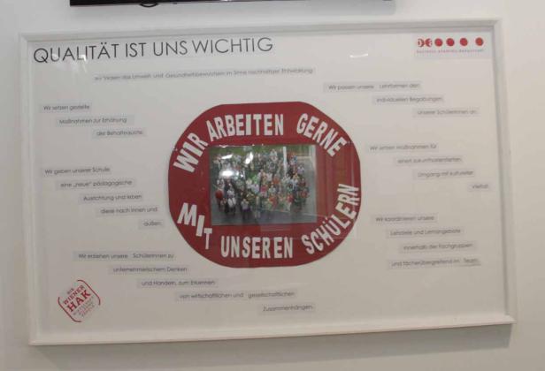 ... vom Lokalaugenschein in der BHAK Polgarstraße (Wien)