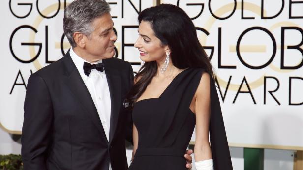 George und Amal Clooney bei einer Preisverleihung.