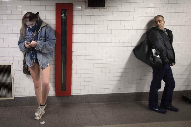 No Pants Ride: Unten ohne im Untergrund