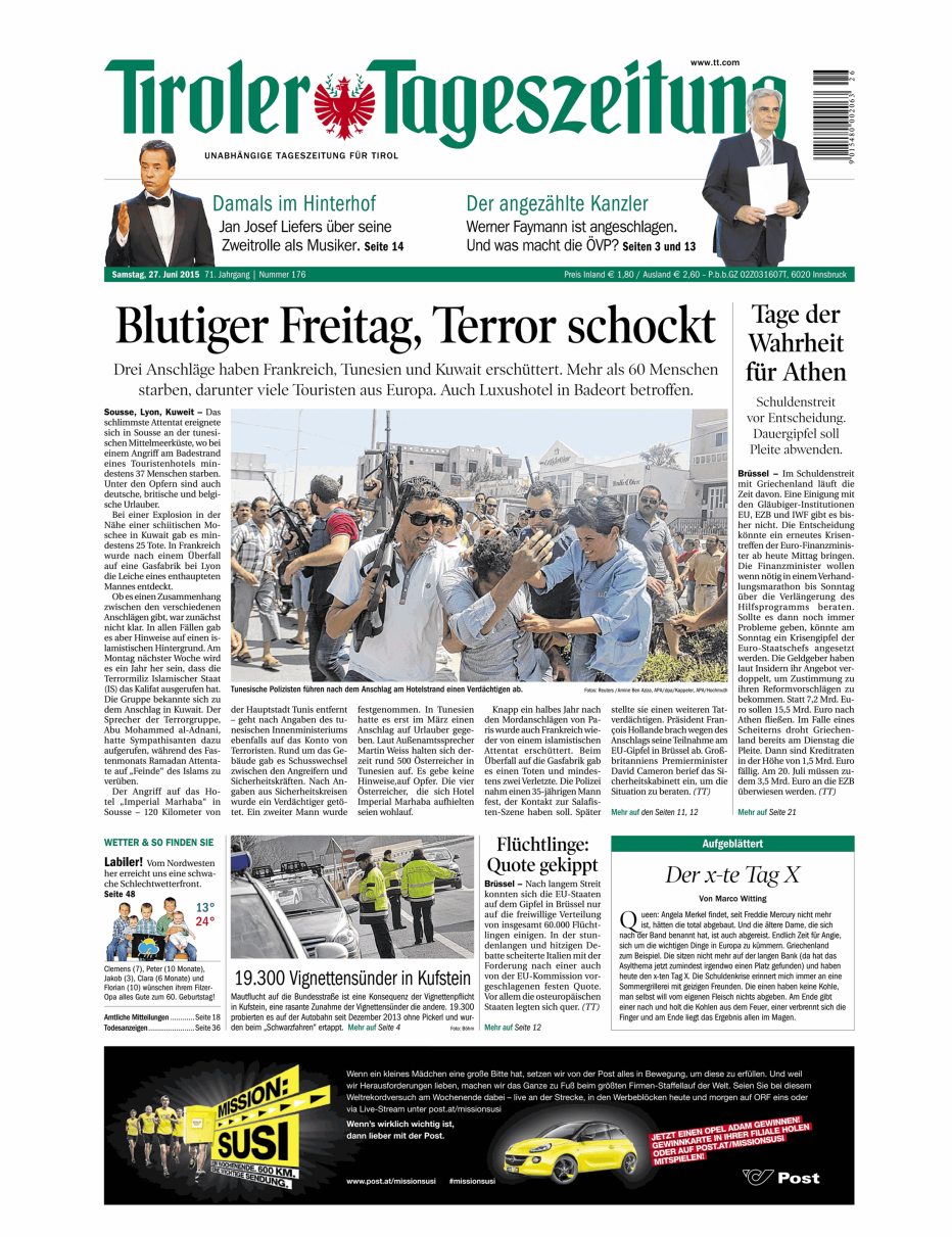 Tiroler tageszeitung partnersuche