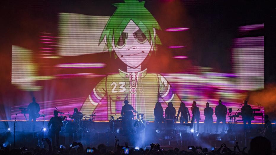 Gorillaz In Wien Auf Beats Und Party Reduziert Kurier At