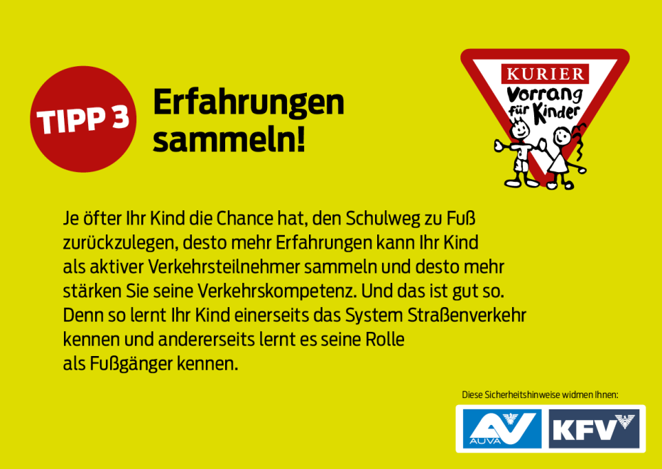 Vorsicht im Straßenverkehr: die wichtigsten Verhaltensregeln | kurier.at