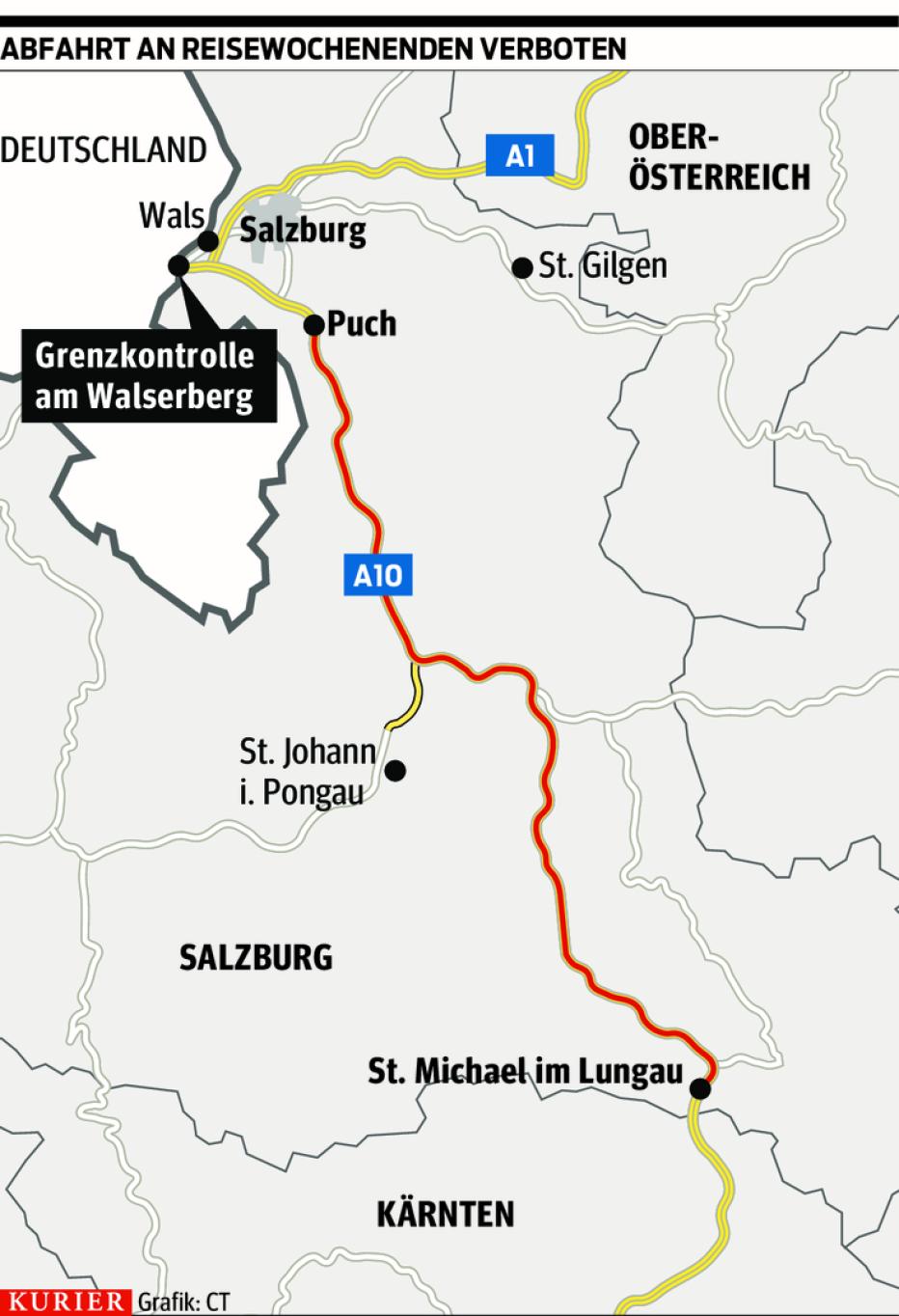 Auf diesen 93 Autobahnkilometern ist am Wochenende abfahren verboten