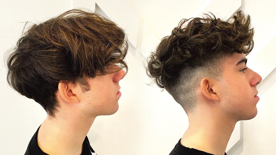 Dauerwelle Mann Lange Haare