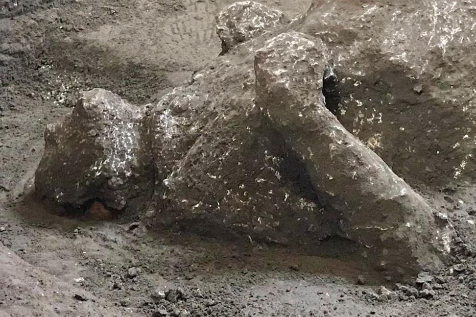 Spektakulärer Fund in Pompeji Intakte Überreste zweier Männer entdeckt kurier at