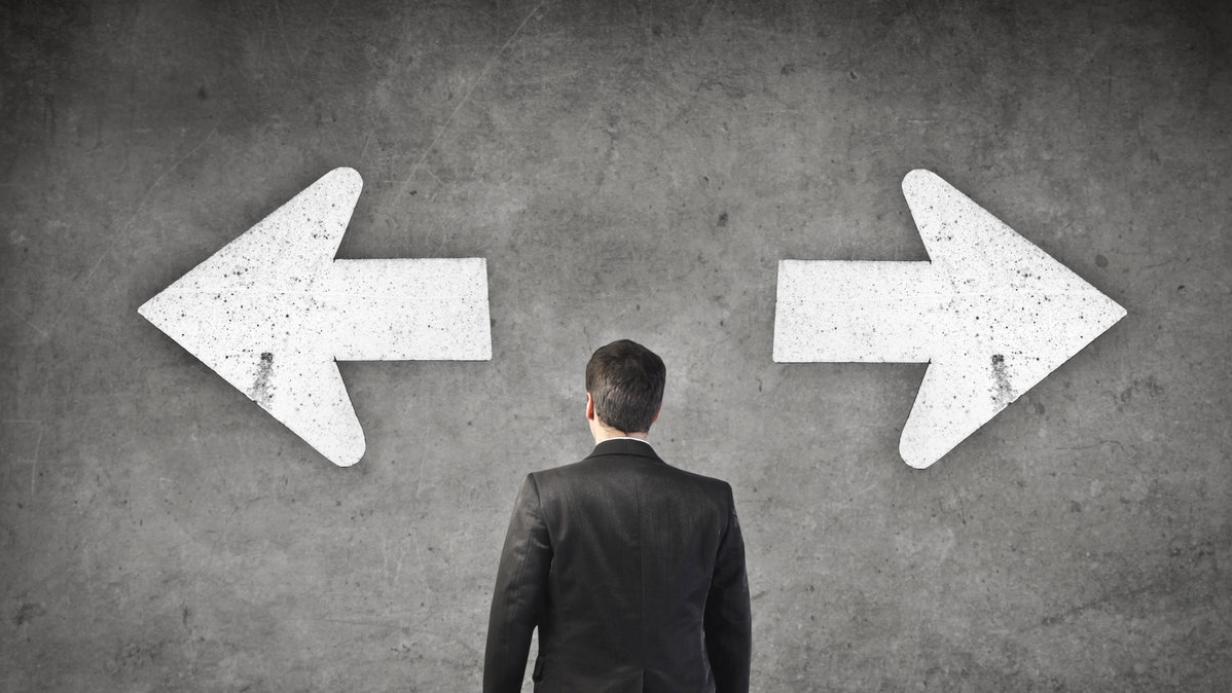 Was bedeutet für Sie "links", was bedeutet "rechts"?