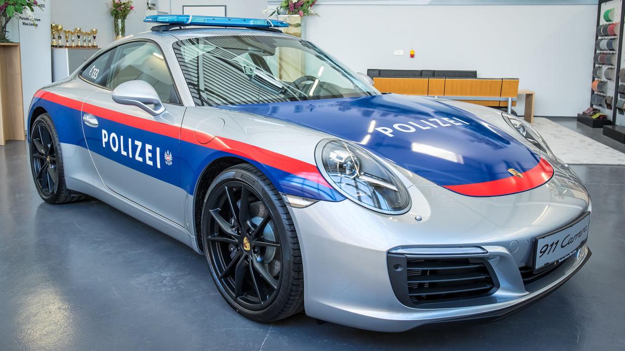 Polizei-Porsche ist keine Steuerverschwendung