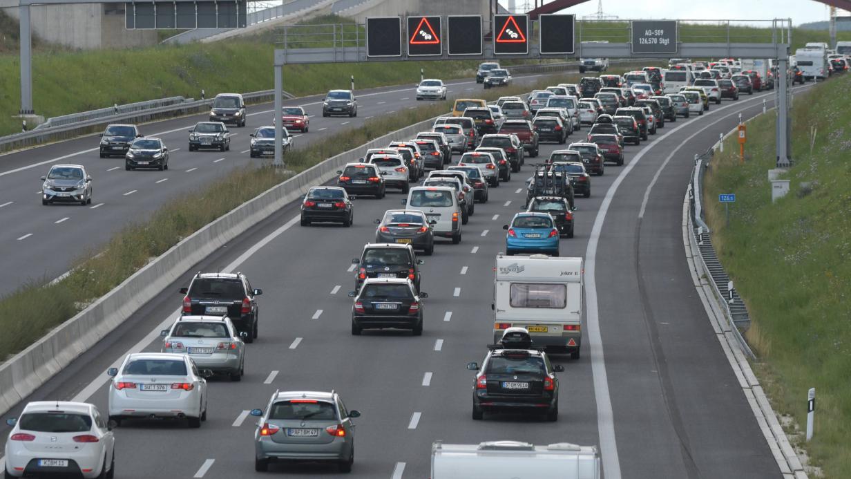 5 spurige autobahn