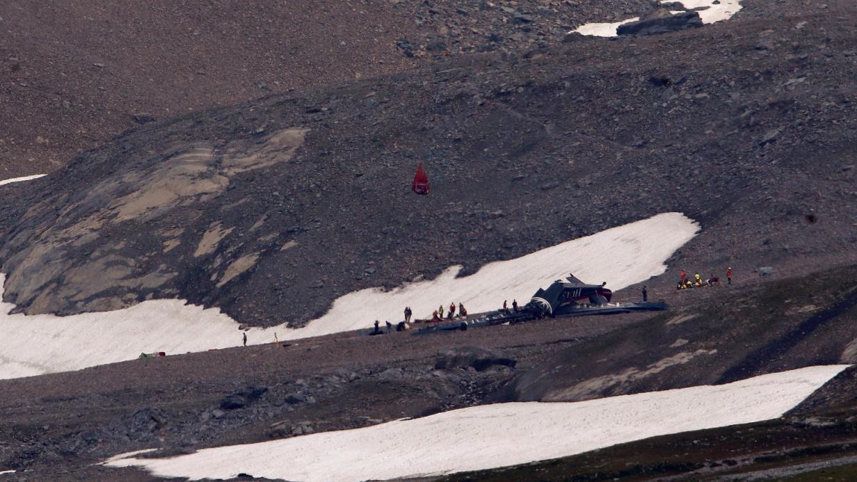 Flugzeugabsturz in der Schweiz Alle Passagiere tot, auch Österreicher