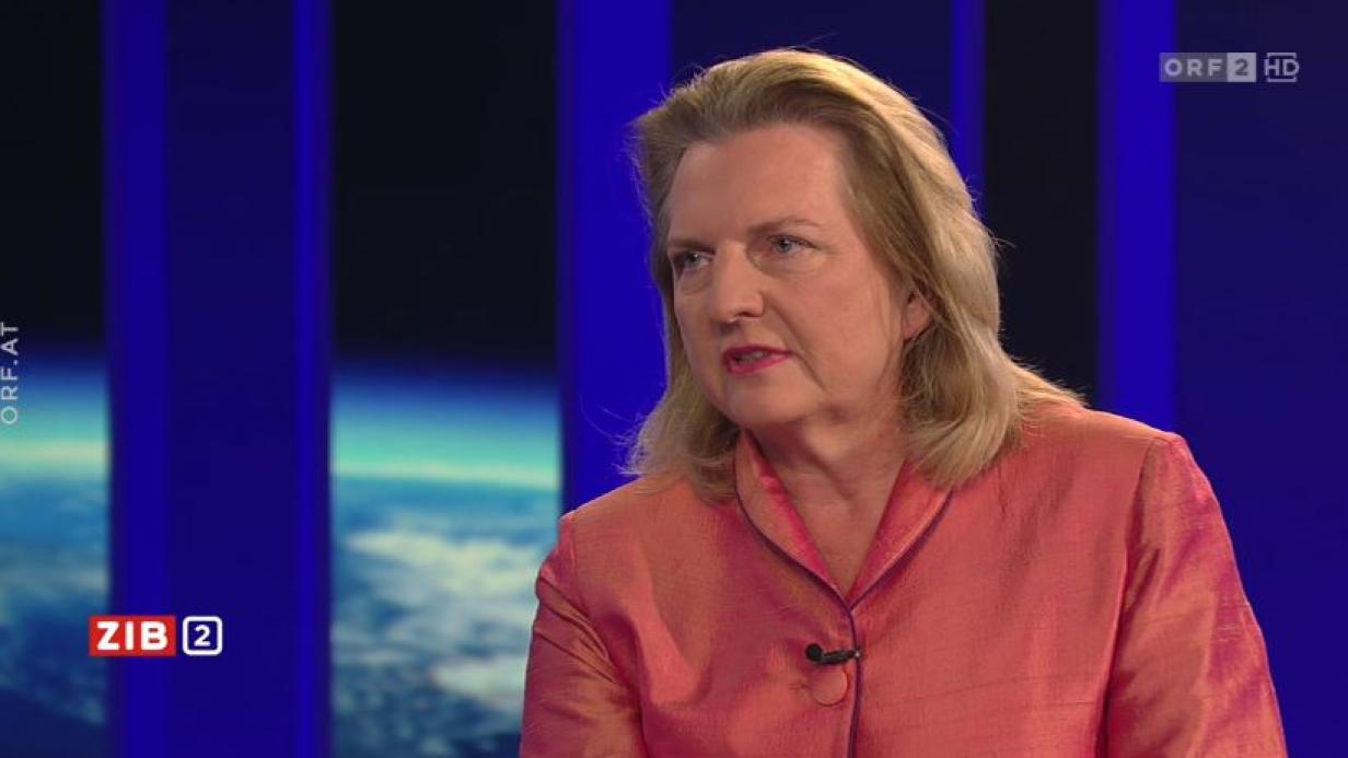 INFVertrag Kneissl hält nichts von Schuldzuweisung gegen Moskau