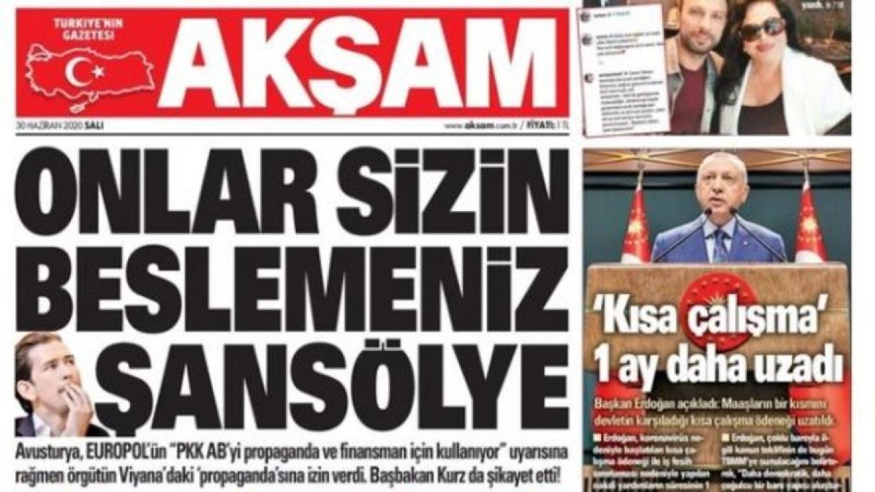 Pkk Ist Nach Wien Umgezogen Erdogan Presse Attackiert Kurz Kurier At