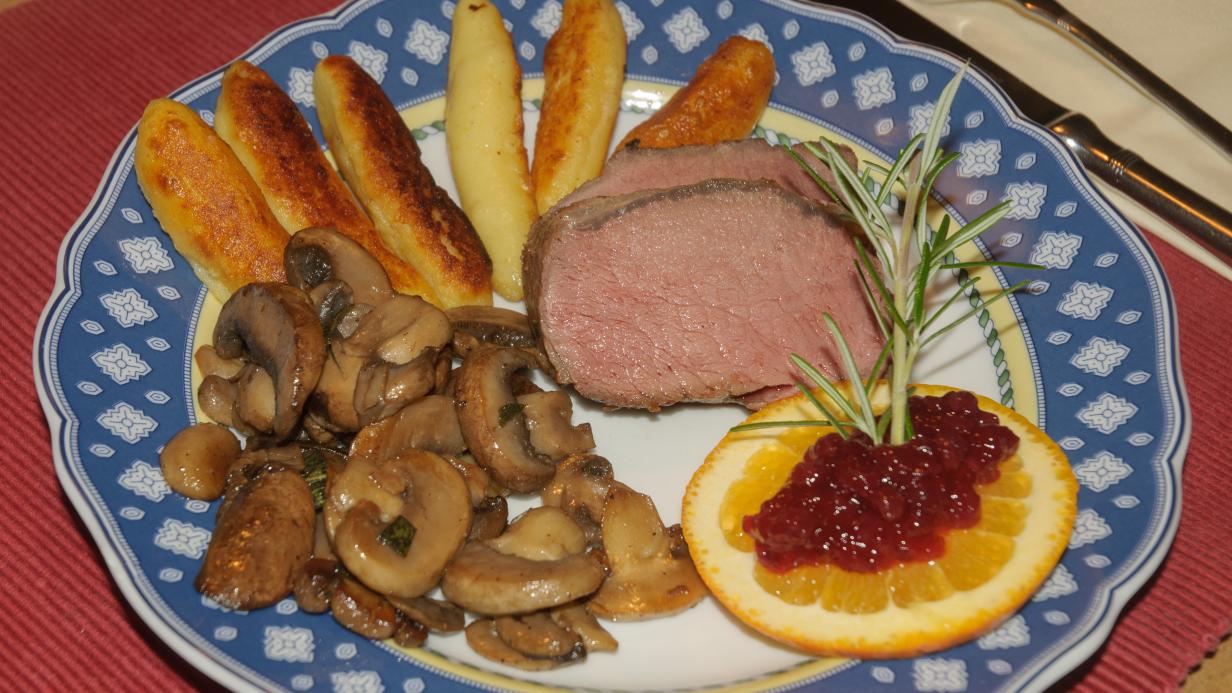 Schnelles Rezept: Wildschweinrücken