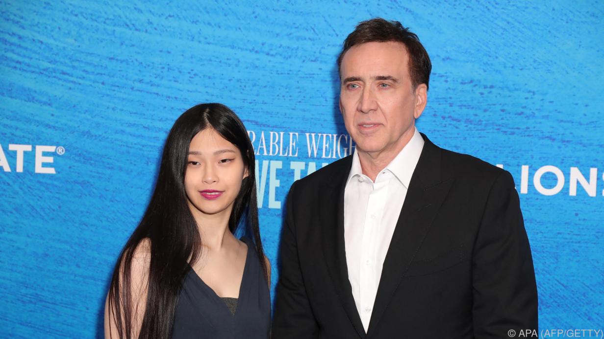 Nicolas Cage und Frau Riko wurden Eltern einer Tochter - ihr besonderer  Name | Kurier