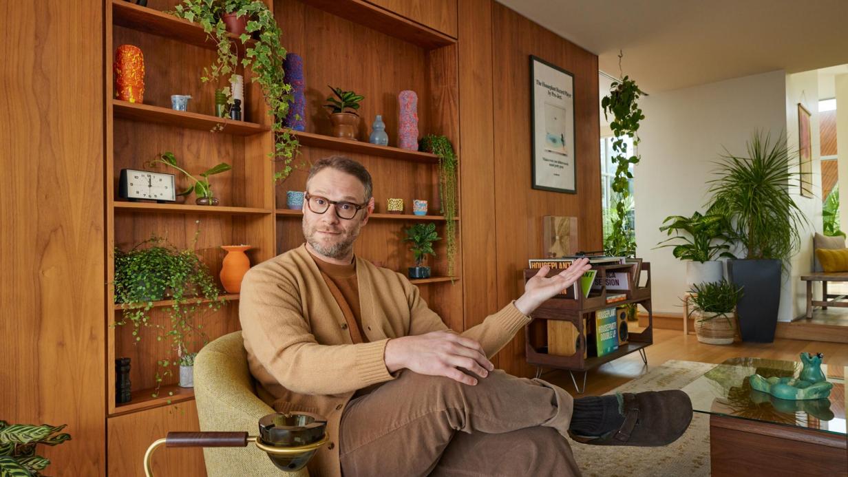 Wohnen bei Seth Rogen Seine Keramik und Kunststücke inklusive