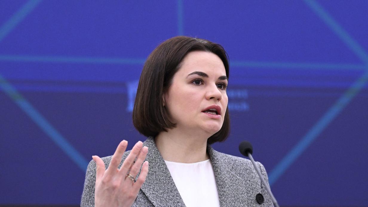 15 Jahre Haft für belarussische Oppositionsführerin Tichanowskaja