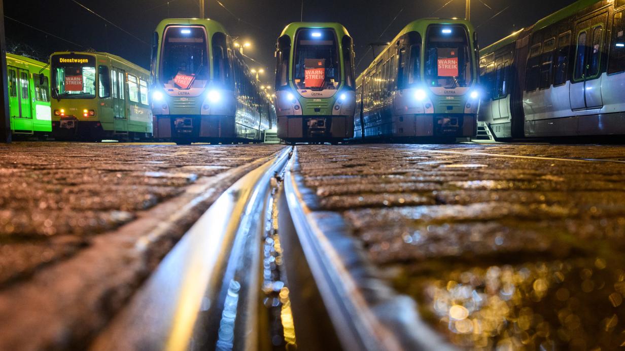 Mega-Streik: Am Montag steht Deutschland still