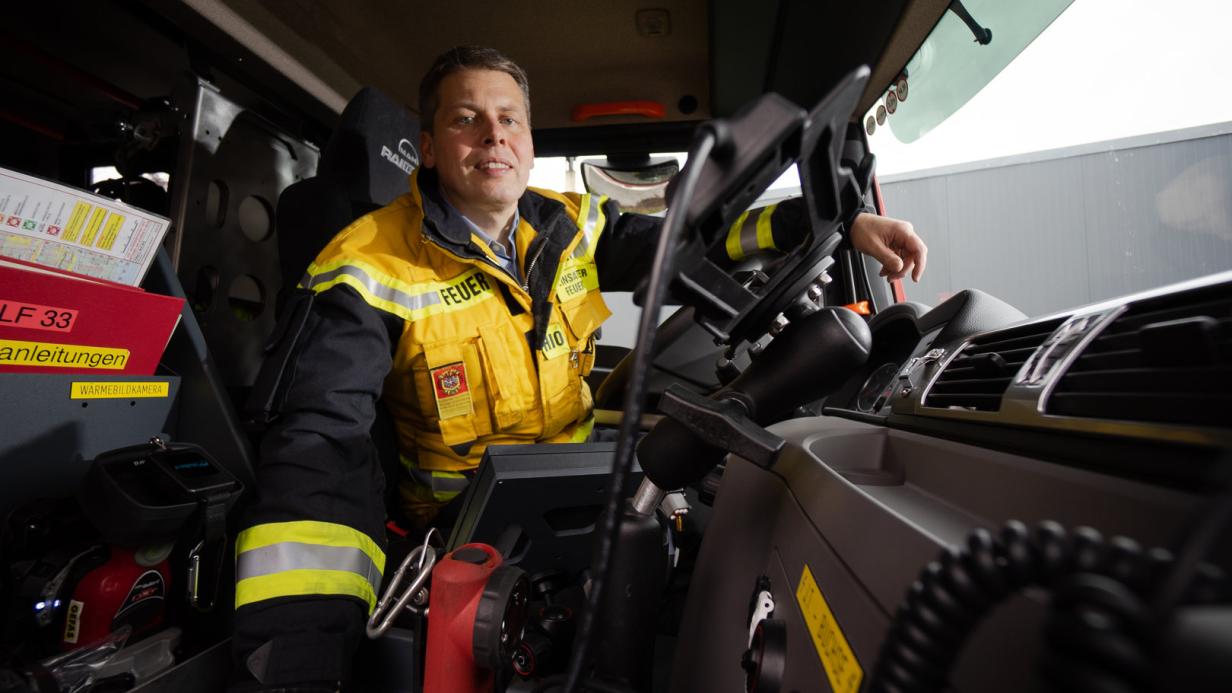 Neuer Chef der Berufsfeuerwehr: 